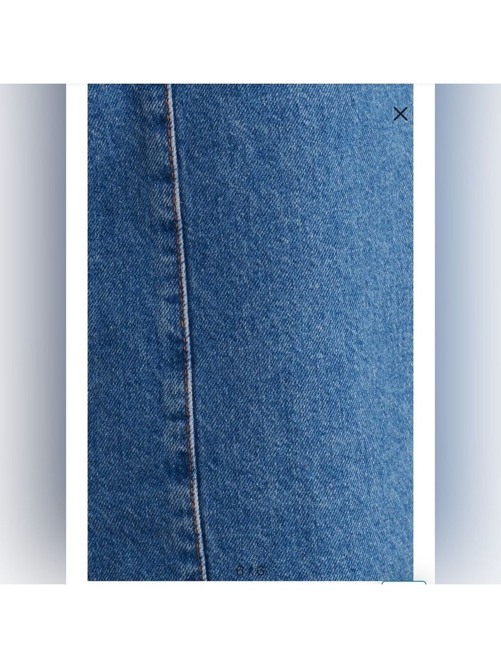 Farm Rio Denim Midi Skirt - Picture 10 of 10